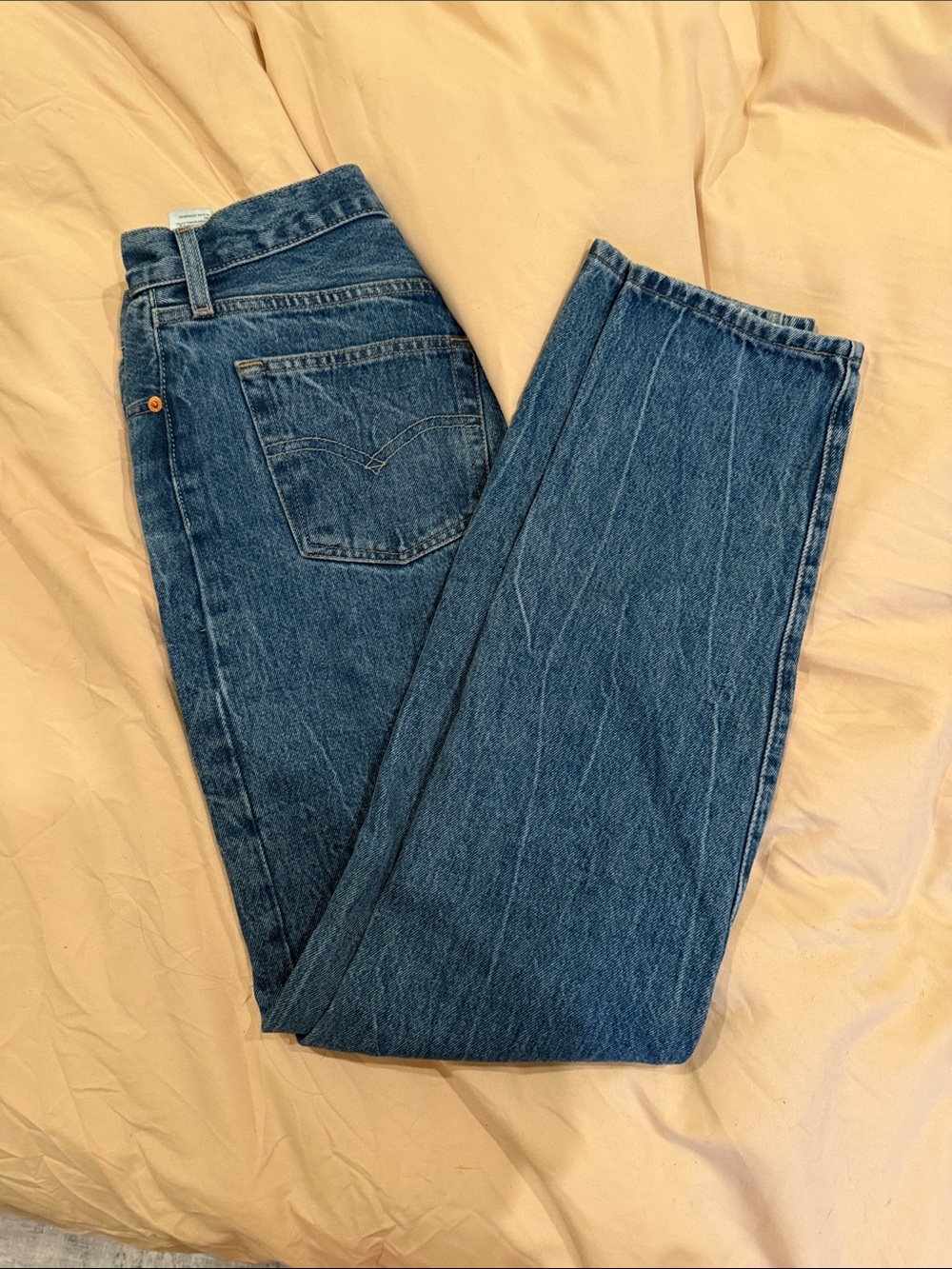 Levi's Classic Straight-Leg Indigo Jeans